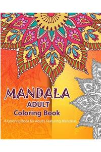 Mandala art Adult Coloring Book