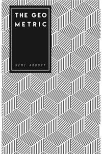 The Geo Metric: Password Journal & Password Keeper (Black & White Geometric Design)
