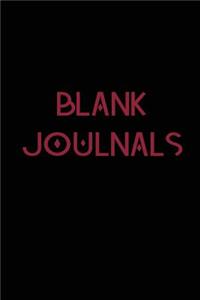 Blank Journals
