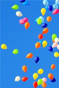 Birthday Party Balloons in the Air Journal