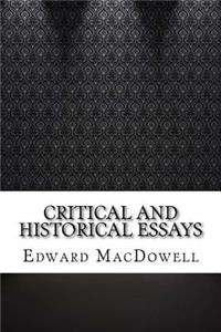 Critical and Historical Essays