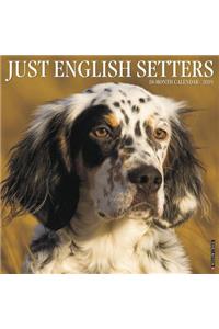 Just English Setters 2019 Wall Calendar (Dog Breed Calendar)