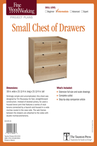 Fine Woodworking's Small Chest of Drawers