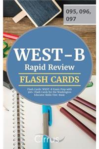 WEST-B Rapid Review Flash Cards