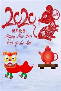 Happy Chinese New Year 2020 Year Of The Rat