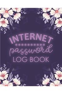 Internet Password Logbook