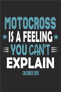 Motocross Is A Feeling You Can't Explain Calender 2020
