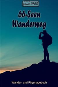 TRAVEL ROCKET Books 66-Seen Wanderweg Wander- und Pilgertagebuch