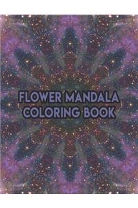 Flower Mandala Coloring Book