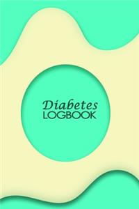 Diabetes Logbook: Weekly Blood Sugar Diary, Enough For 106 Weeks or 2 Years, Daily Diabetic Glucose Tracker Journal Book, 4 Time Before-After (Breakfast, Lunch, Dinne