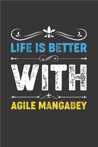 Life Is Better With Agile Mangabey