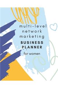 Multi-Level Network Marketing Business Planner for Women