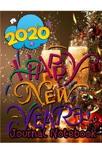 Happy New Year 2020 Journal Notebook