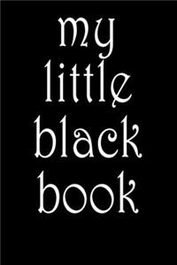 My Little Black Book