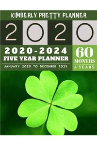 5 year planner 2020-2024