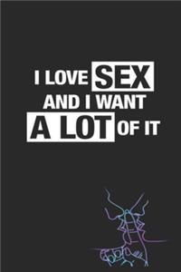 I Love Sex and I Want A Lot Of It