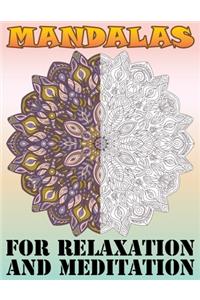Mandalas for Relaxation and Meditation