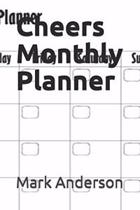 Cheers Monthly Planner