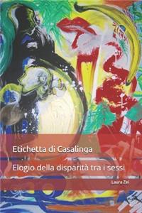 Etichetta Di Casalinga