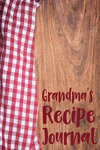 Grandma's Recipe Journal