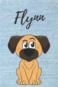 personalisiertes Notizbuch Hunde / Malbuch / Tagebuch / Journal / DIN A5 / Geschenk Flynn