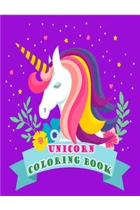 Unicorn coloring book