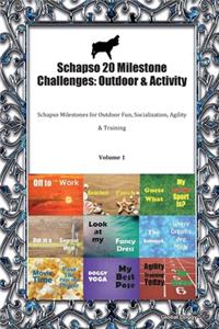 Schapso 20 Milestone Challenges: Outdoor & Activity: Schapso Milestones for Outdoor Fun, Socialization, Agility & Training Volume 1