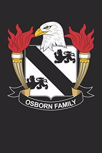 Osborn: Osborn Coat of Arms and Family Crest Notebook Journal (6 x 9 - 100 pages)