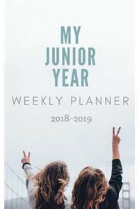 My Junior Year Weekly Planner