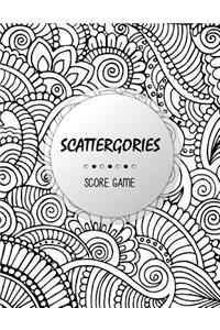 Scattergories Score Game