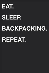 Eat Sleep Backpacking Repeat