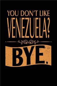 You Don't Like Venezuela? Bye.