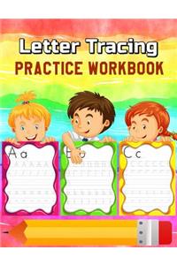 Letter Tracing Practice Workbook