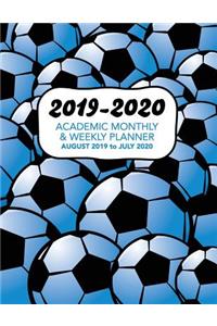 2019 - 2020 Academic Monthly & Weekly Planner - August 2019 to July 2020