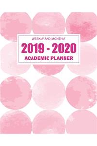 2019-2020 Academic Planner Weekly and Monthly