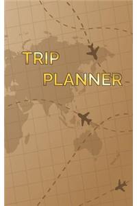 Trip Planner: Travel Planner & Journal for 6 Trips with Checklist, Trip Itinerary, Journal Entries, and Sketch and Photo Pages.