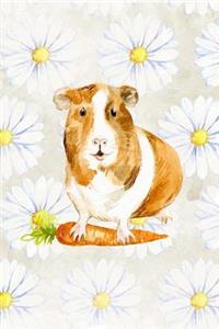 Colorful Guinea Pig Watercolor Art Journal