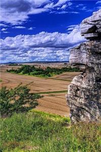 Notebook Panorama of Rock Formations and Landscapes