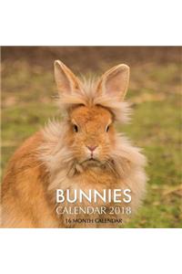 Bunnies Calendar 2018