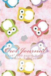 Owl Journal: 6x9,