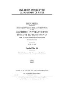 Civil Rights Division of the U.S. Department of Justice
