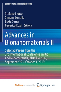 Advances in Bionanomaterials II