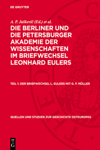 Der Briefwechsel L. Eulers Mit G. F. Müller