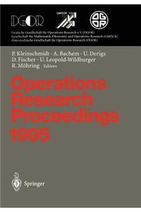 Operations Research Proceedings 1995