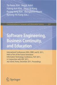 Software Engineering, Business Continuity, and Education