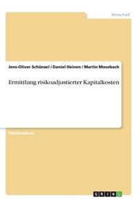 Ermittlung risikoadjustierter Kapitalkosten