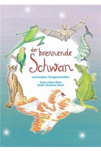 brennende Schwan