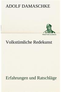 Volkstumliche Redekunst