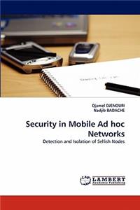 Security in Mobile Ad hoc Networks