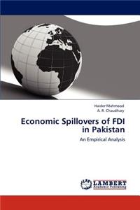 Economic Spillovers of FDI in Pakistan